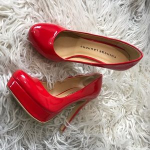Chinese Laundry Red Pumps